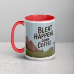 Bleat Happens, Drink Coffee Goat Mug - Image 11