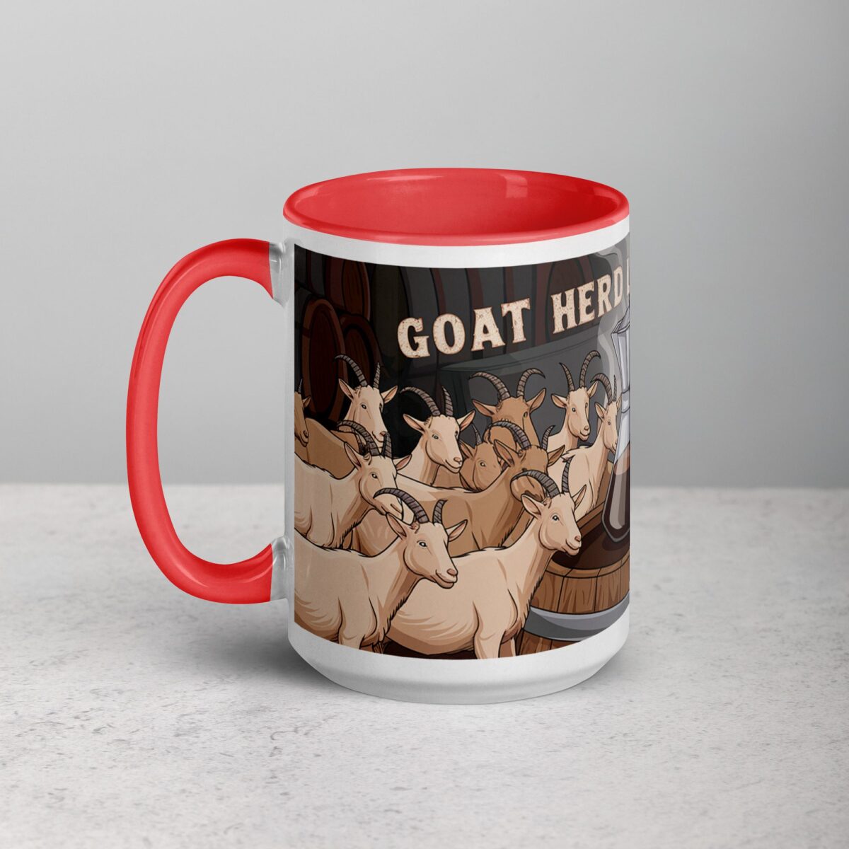 Goat Herd Loves Coffee Mug - Image 11