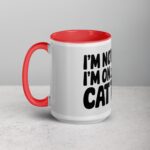 I’m Not Lazy, I’m on Cat Time Coffee Mug - Image 11