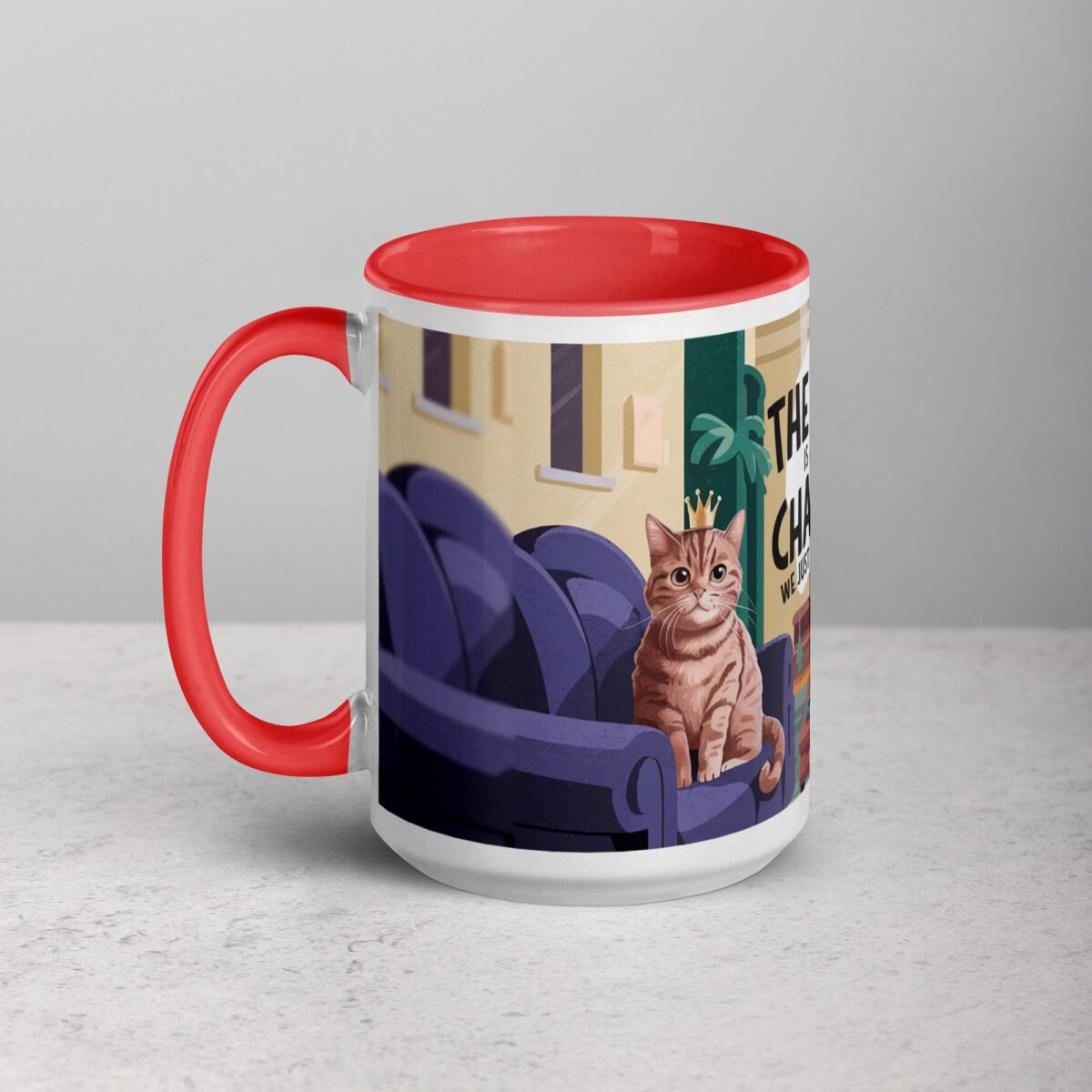 The Cat Is in Charge, We Just Live Here Mug - Image 11