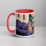 The Cat Is in Charge, We Just Live Here Mug - Image 11