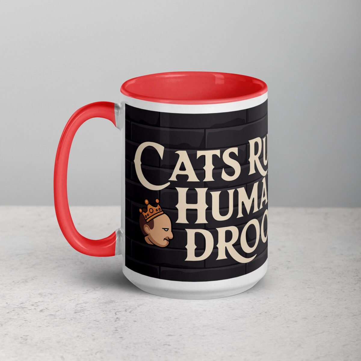 Cats Rule, Humans Drool Coffee Mug - Image 11