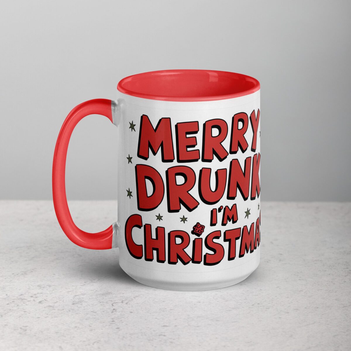 Merry Drunk, I’m Christmas Coffee Mug - Image 11