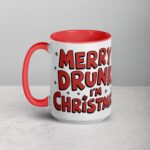 Merry Drunk, I’m Christmas Coffee Mug - Image 11