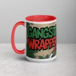 Gangsta Wrapper Christmas Santa Mug - Image 11