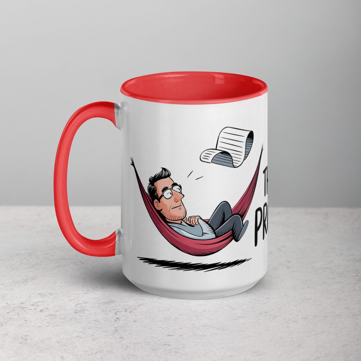I Put the Pro in Procrastinate Dad Mug - Image 11