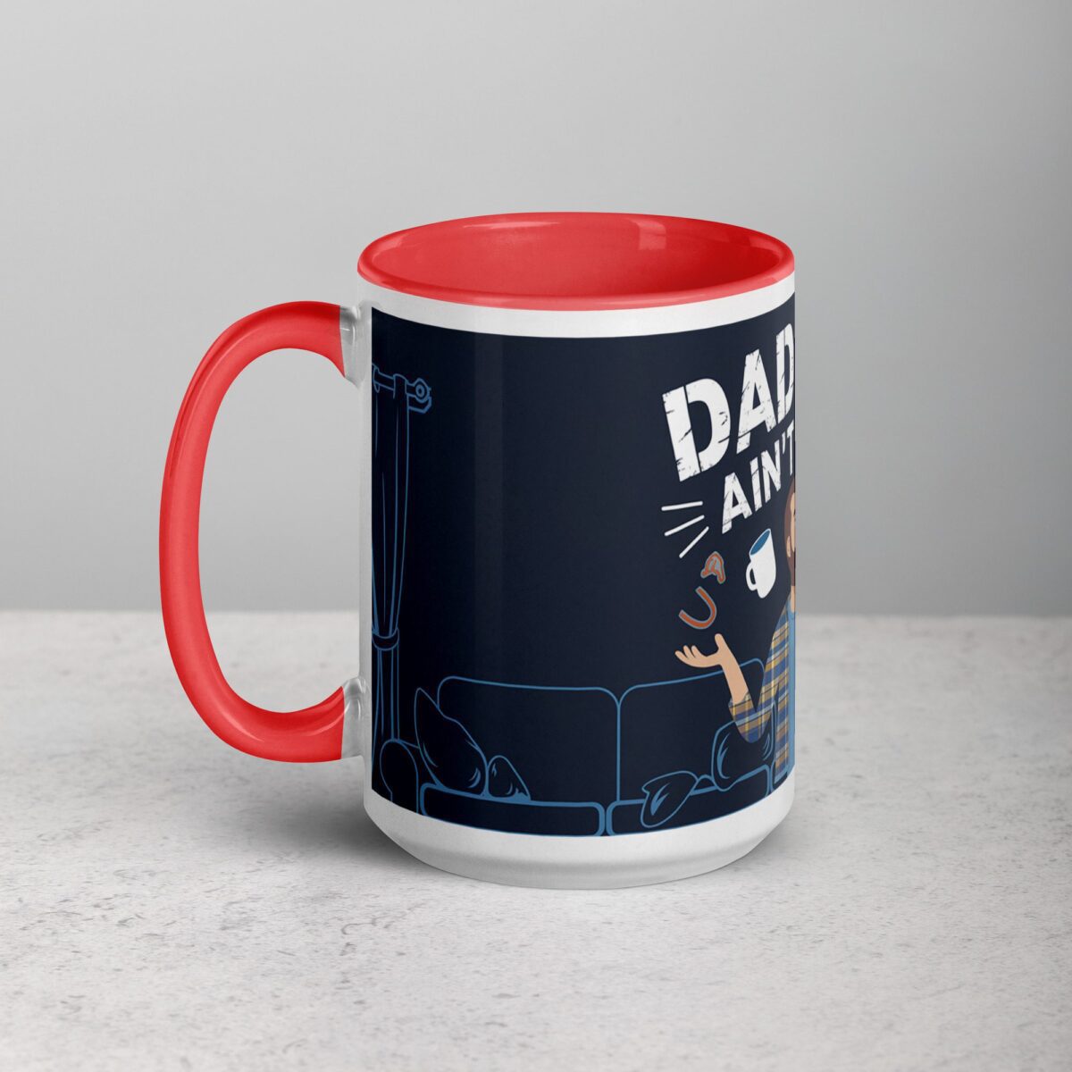 Daddin' Ain't Easy Dad Mug - Image 11
