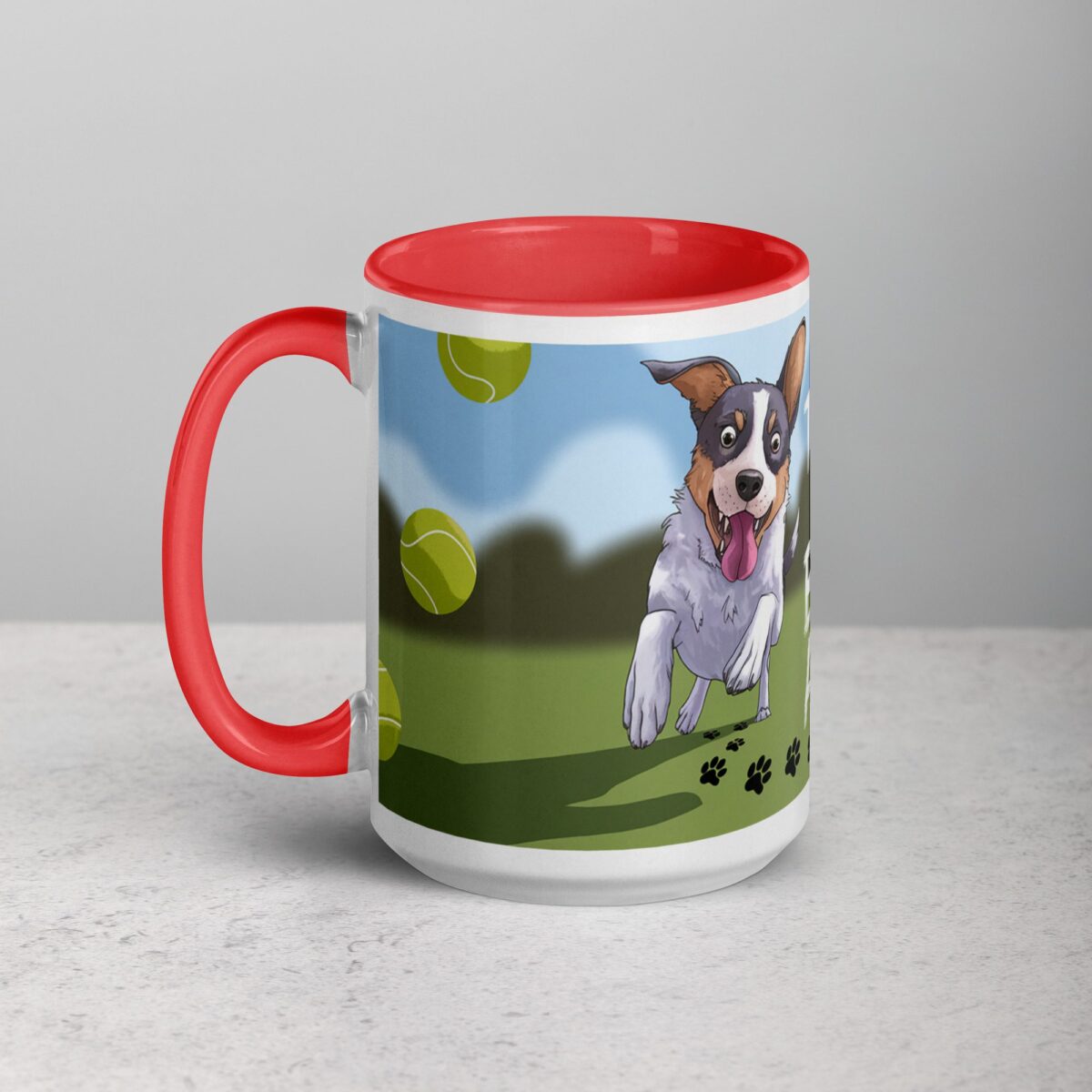 Throw the Ball… Again Dog Coffee Mug - Image 11