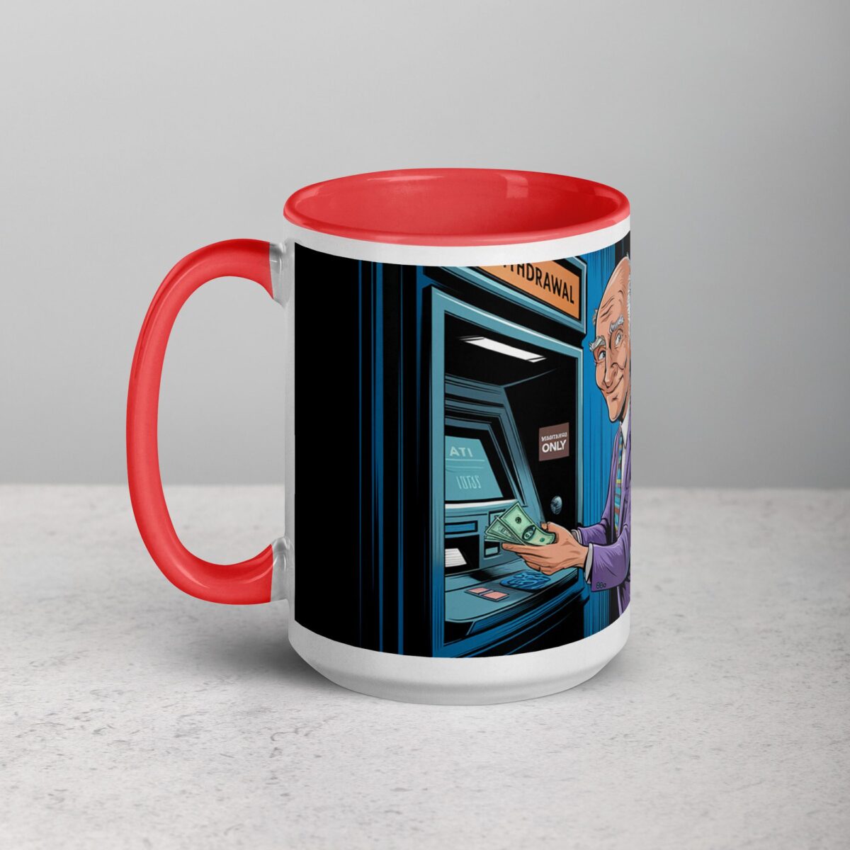 Ask Grandpa: ATM Always Talking Money Mug - Image 11