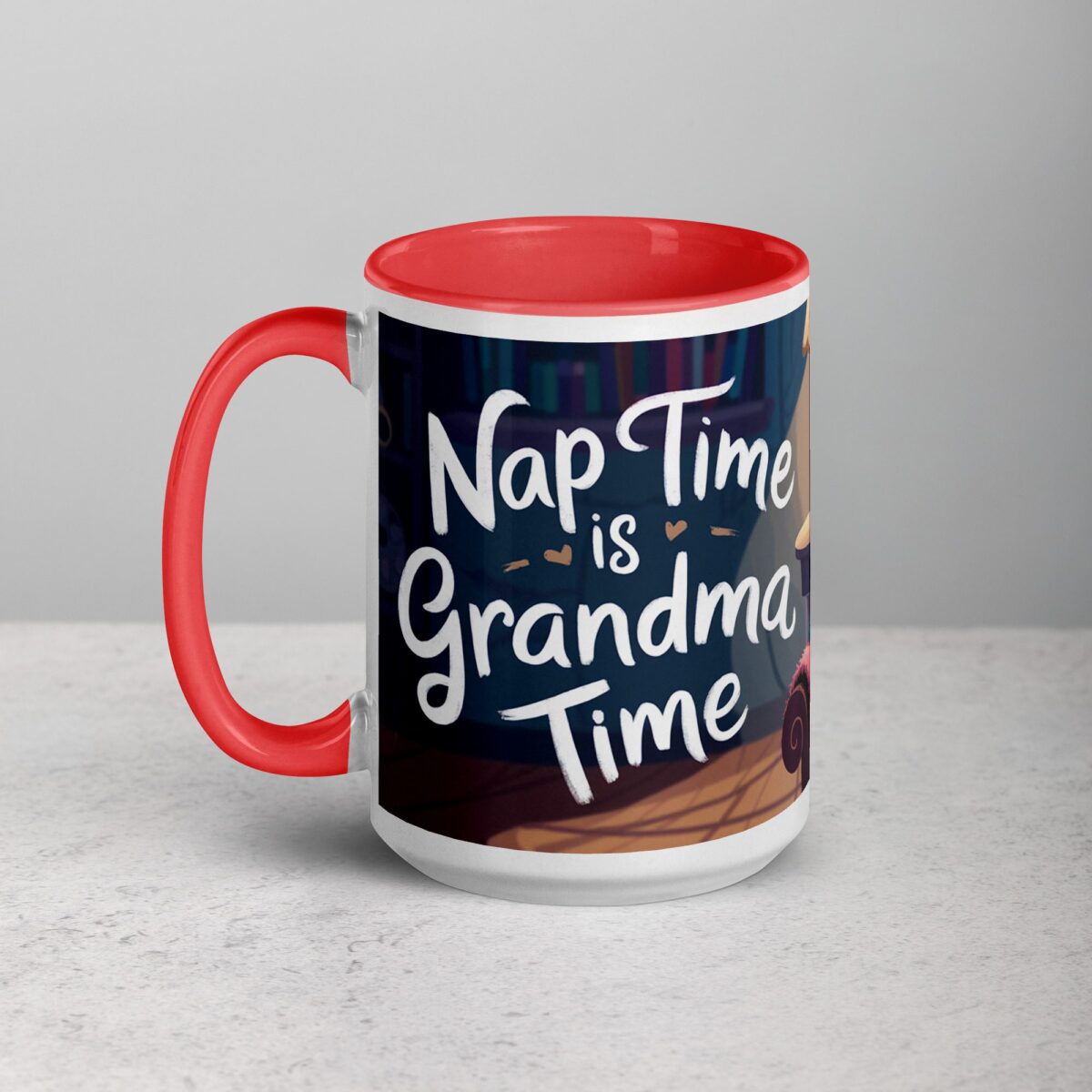 Nap Time is Grandma Time Coffee Mug - Image 11