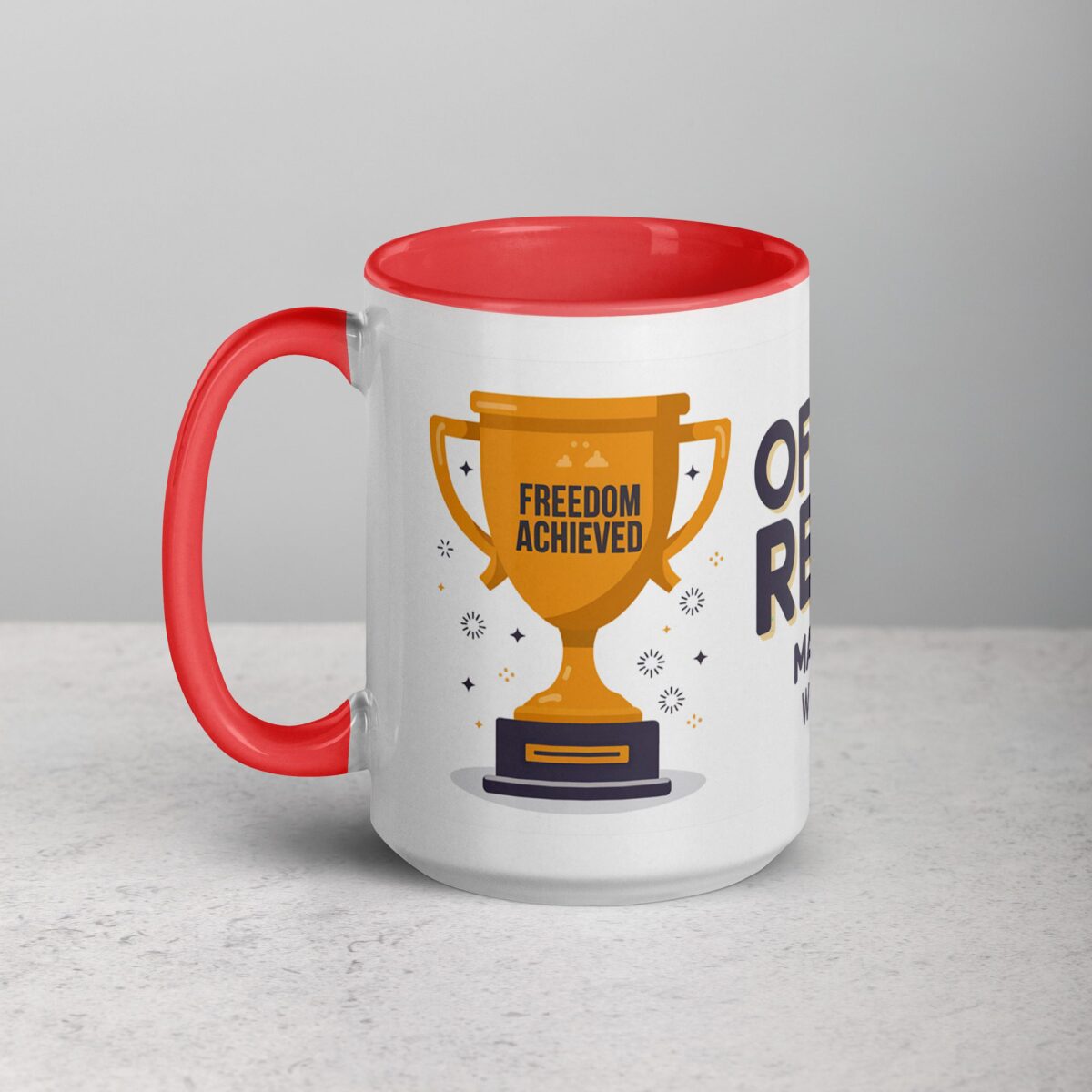 Officially Retired: Master of Doing Whatever I Want Mug - Image 11