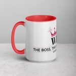Wife: The Boss, The Myth, The Legend Coffee Mug - Image 11
