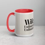 Wife: Unlimited Love, Unlimited Shopping Coffee Mug - Image 11