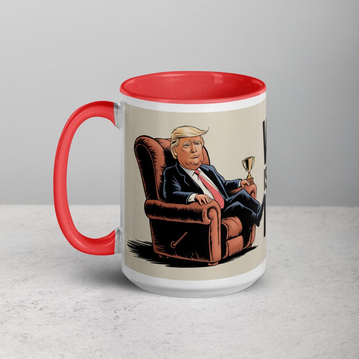 Winning Is Exhausting, But I Manage Donald Trump Mug - Image 12