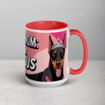 Doberman Mom: Fierce and Fabulous Coffee Mug - Image 13