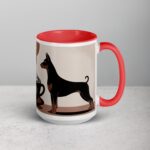 Fueled by Coffee and Doberman Love Mug - Image 12