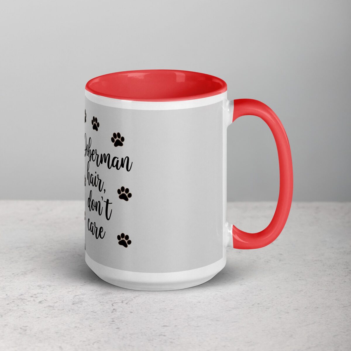 Doberman Hair, Don’t Care Coffee Mug - Image 12