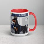 Doberman Patrol: Always on Duty Coffee Mug & Tea Cup - Image 12