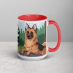 German Shepherd Mom: Protector and Pack Leader Mug - Image 12