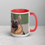 German Shepherd Hair, Don’t Care Coffee Mug - Image 12