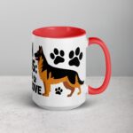 German Shepherds: Strength, Intelligence, Love Mug - Image 12