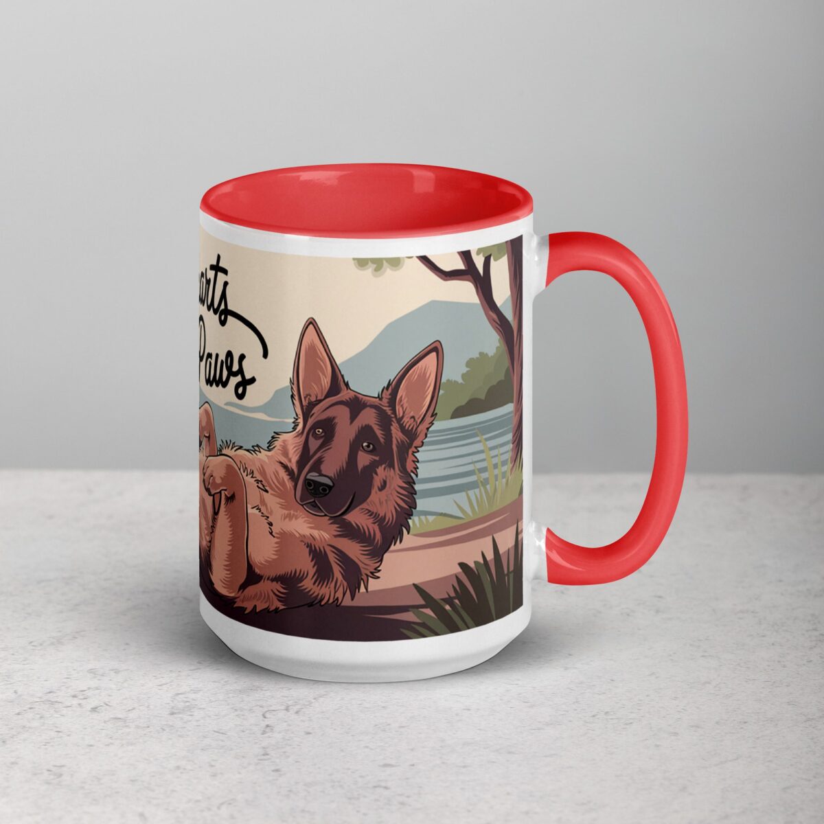 Loyal Hearts Have Four Paws Coffee Mug - Image 12