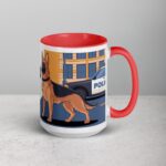 German Shepherd Patrol: Always on Duty Coffee Mug - Image 12