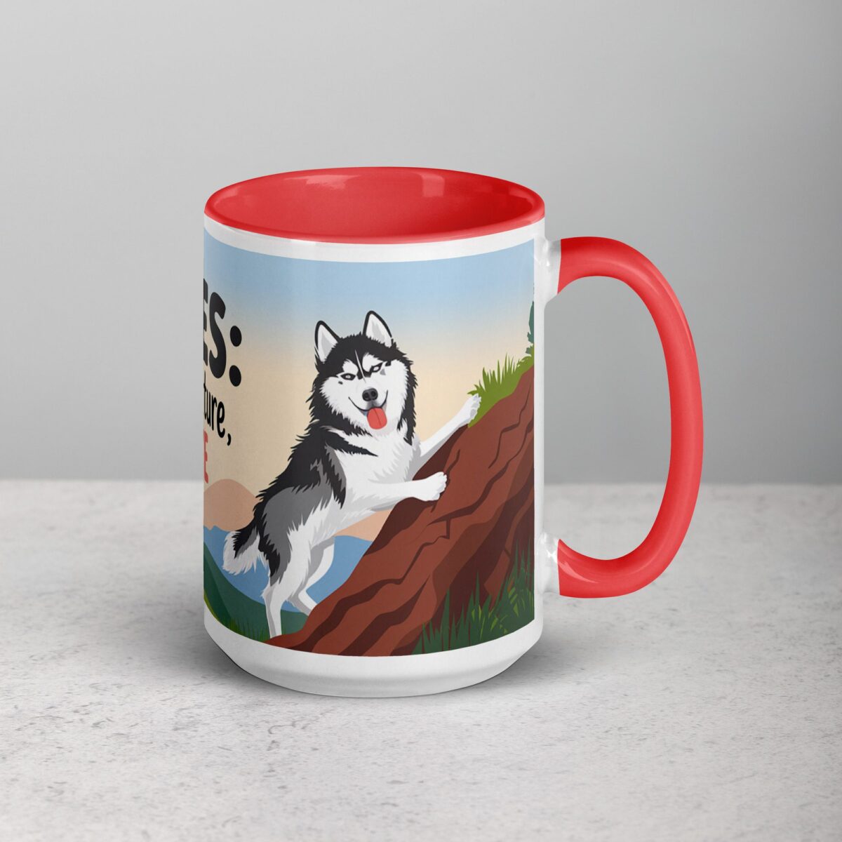 Huskies: Built for Adventure, Made for Love Mug - Image 12