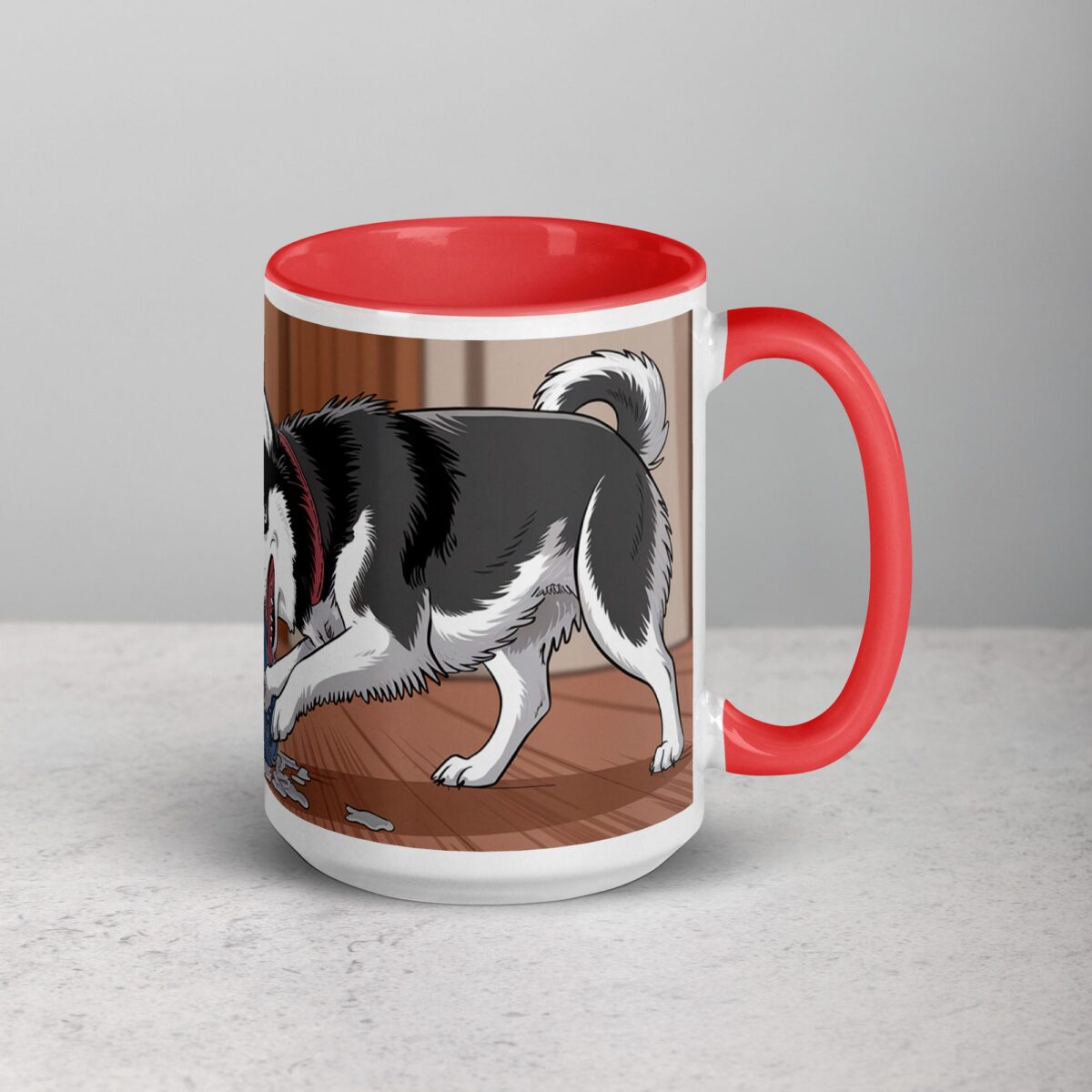 100% Mischief, 0% Regret: My Husky Coffee Mug - Image 12
