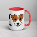 I ❤️ My Jack Russell Coffee Mug & Tea Cup - Image 12