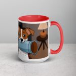Fueled by Coffee and Jack Russell Energy Mug - Image 12