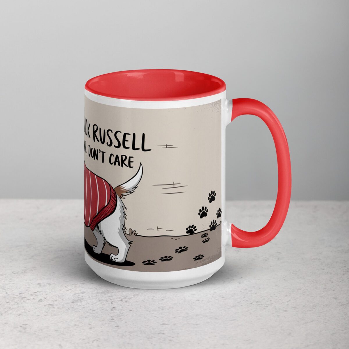 Jack Russell Hair, Don’t Care Coffee Mug - Image 12