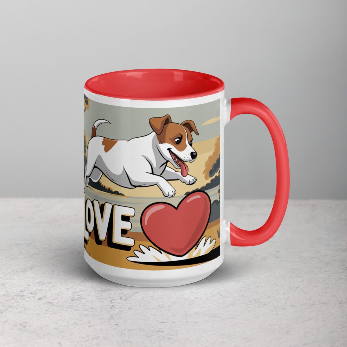 Born to Jump, Built to Love Jack Russell Mug - Image 12