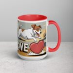Born to Jump, Built to Love Jack Russell Mug - Image 12