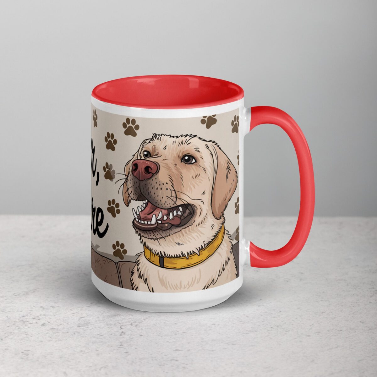 Lab Hair, Don’t Care Labrador Coffee Mug - Image 12