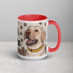 Lab Hair, Don’t Care Labrador Coffee Mug - Image 12
