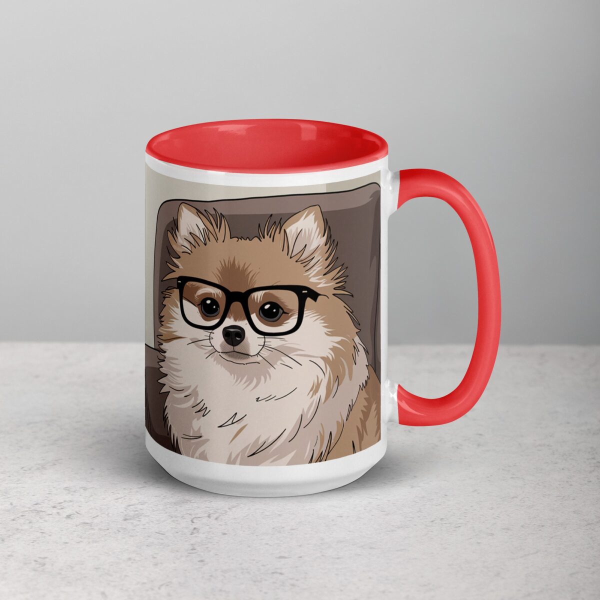 My Pom Is My Therapist Coffee Mug - Image 12