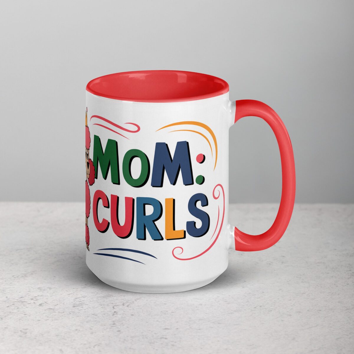 Poodle Mom: Queen of Curls Coffee Mug - Image 12