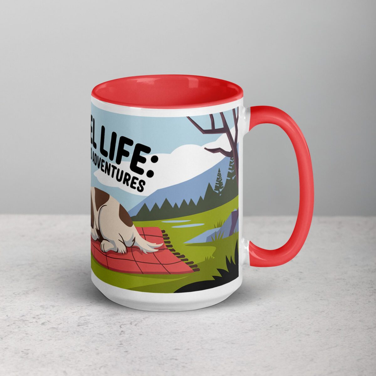 Spaniel Life: Snuggles and Adventures Coffee Mug - Image 12