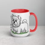 I ❤️ My Westie Coffee Mug & Tea Cup - Image 12