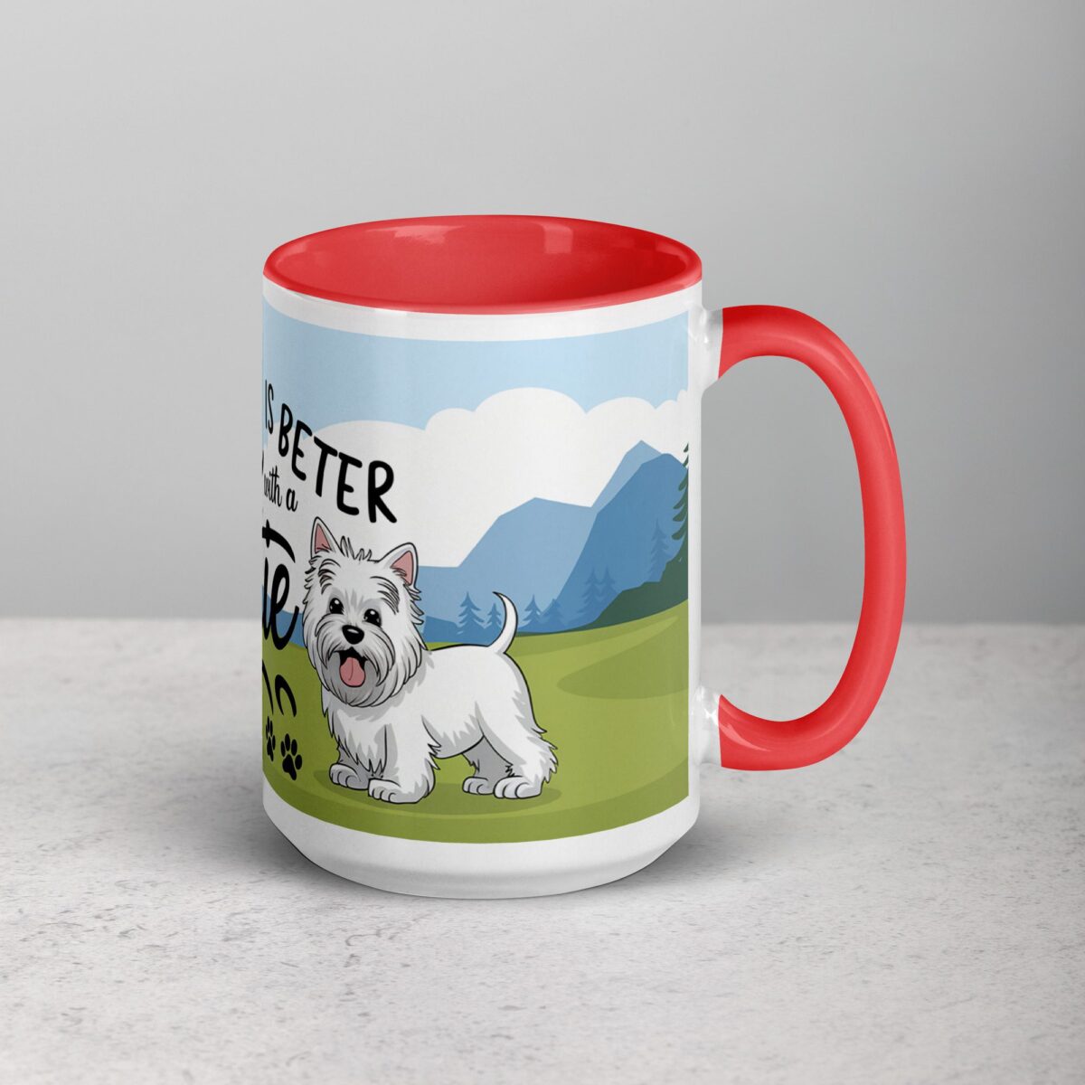 Life Is Better with a Westie Coffee Mug - Image 12