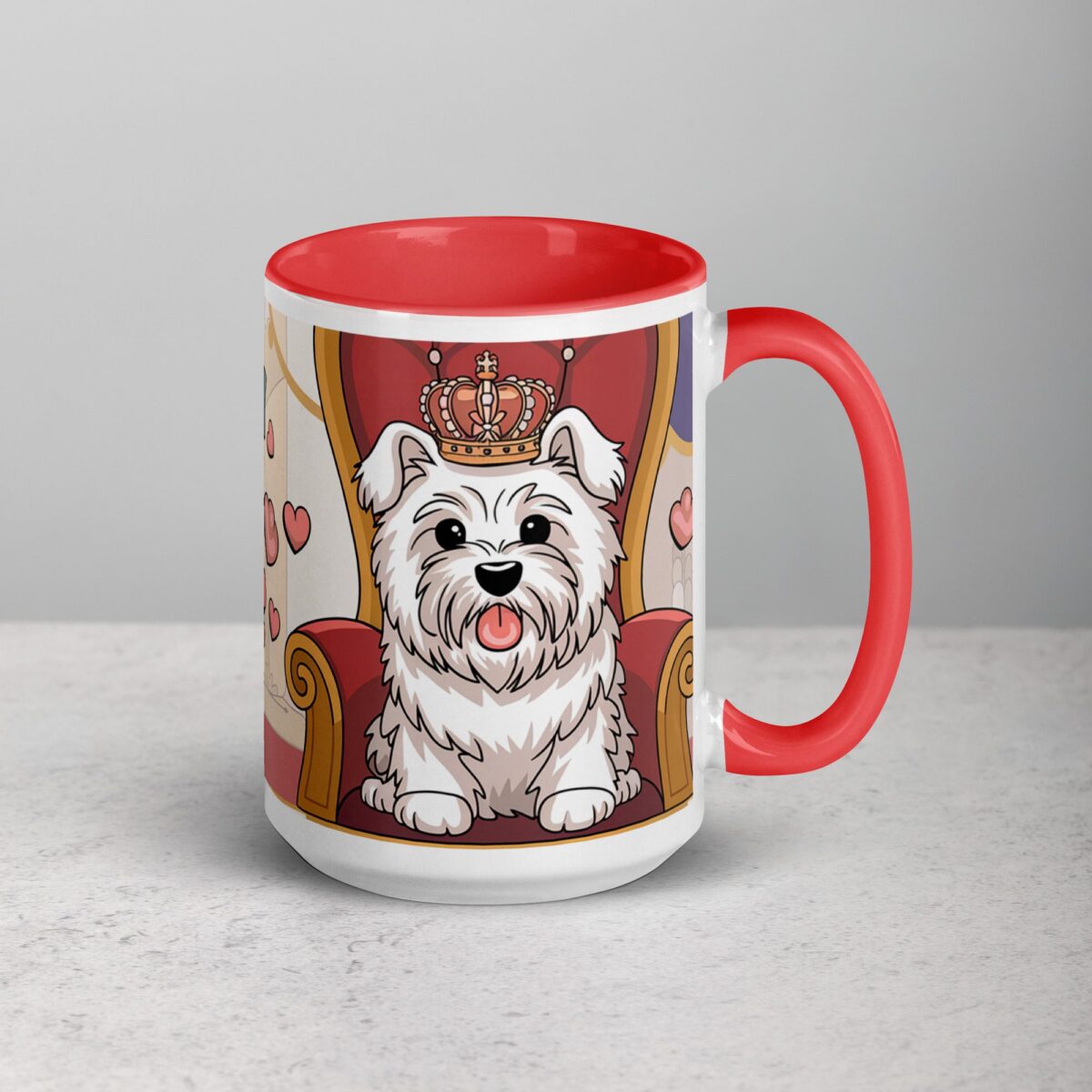 Westie Mom: Queen of Fluff Coffee Mug - Image 12