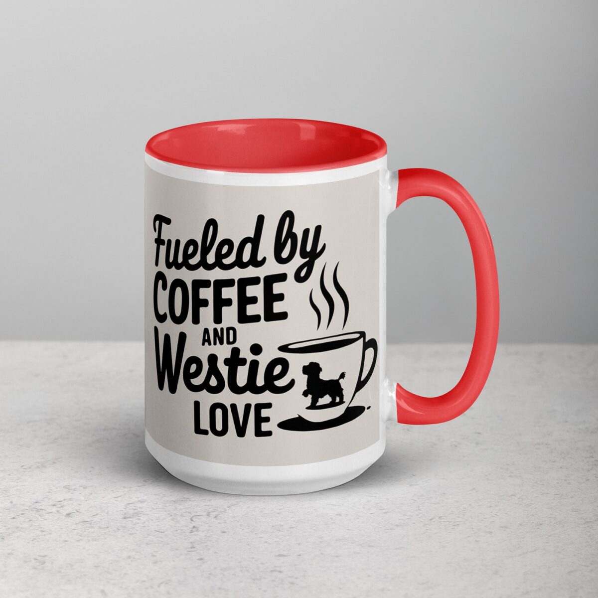 Fueled by Coffee and Westie Love Mug - Image 12