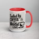 Fueled by Coffee and Westie Love Mug - Image 12