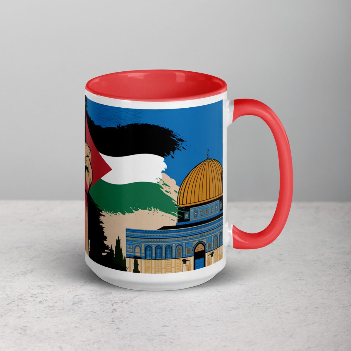 Resist, Exist, Persist Palestine Mug - Image 12