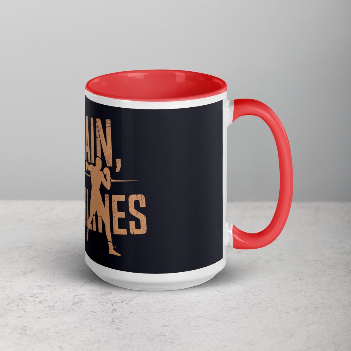 No Pain, No Punchlines Boxing Mug - Image 12