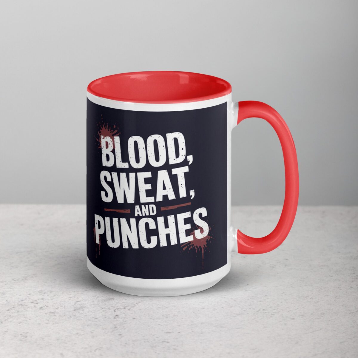 Blood, Sweat, and Punches Boxing Mug - Image 12