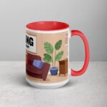 Boxing is My Therapy Coffee Mug & Tea Cup - Image 12