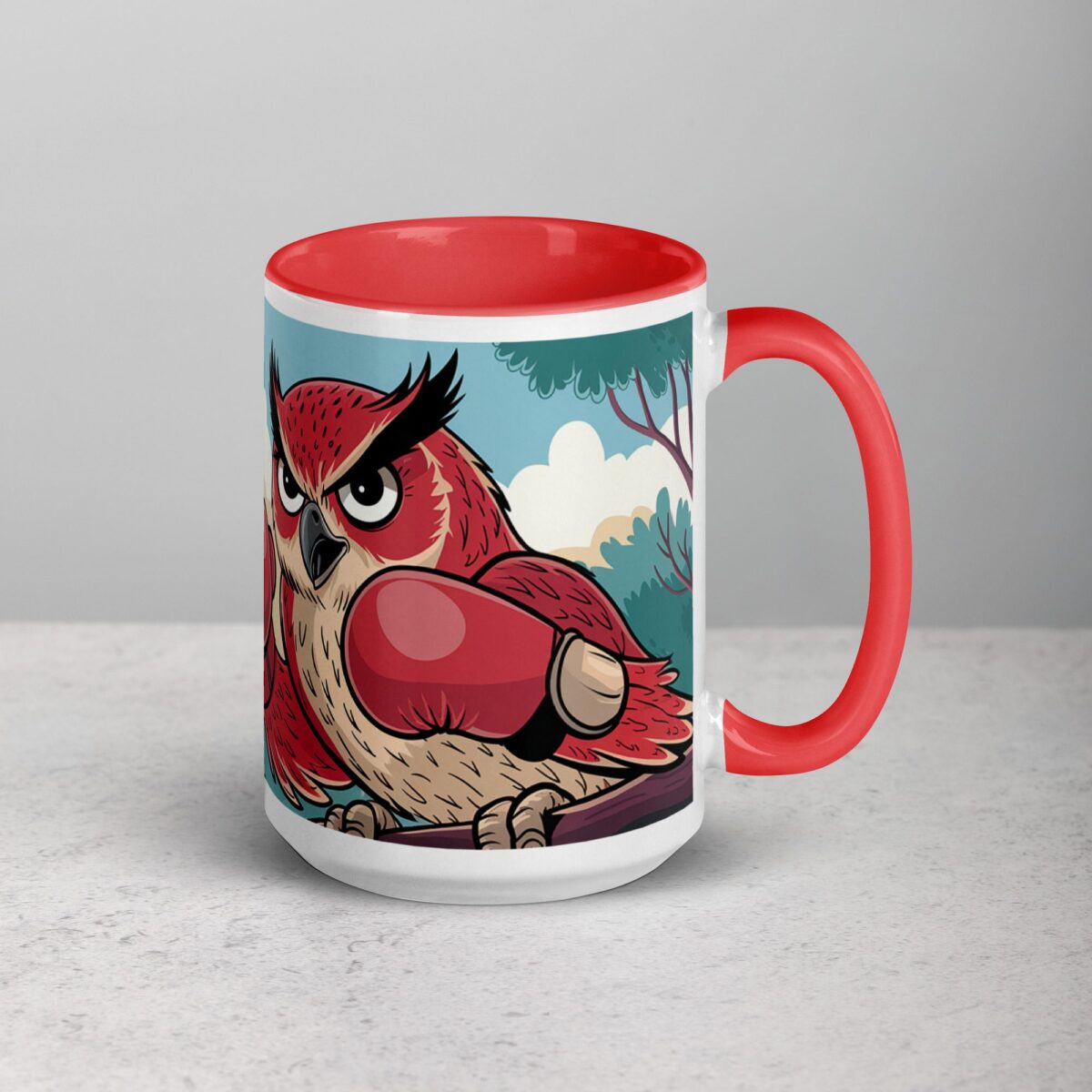 Red Owl Boxing Limited Edition Coffee Mug - Image 12