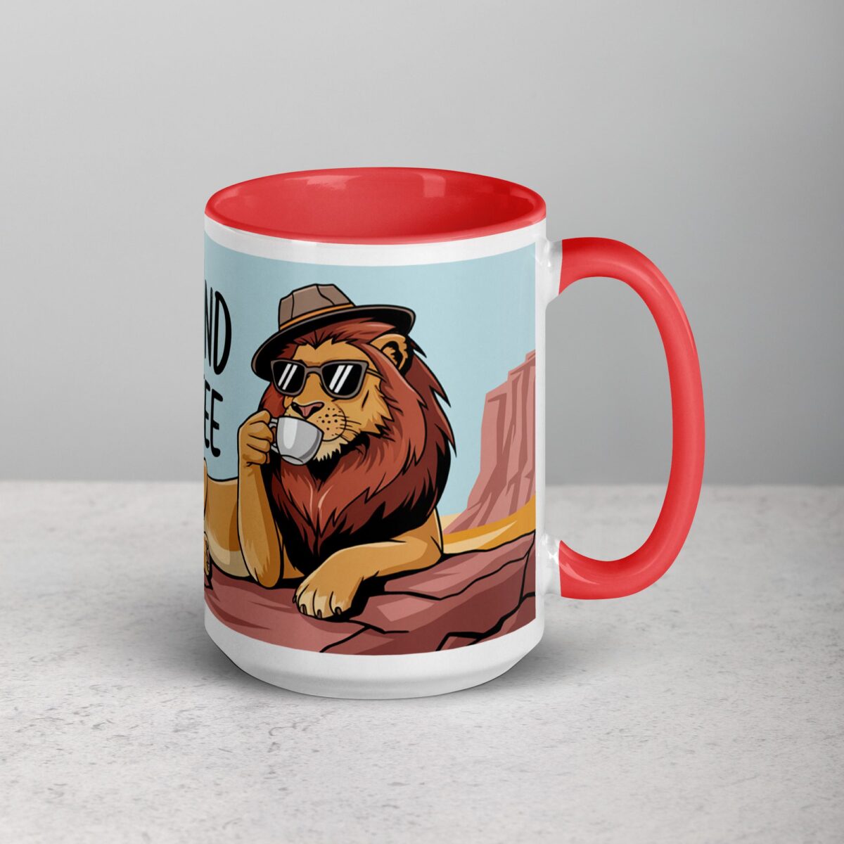 Lion Around with My Coffee Mug - Image 12